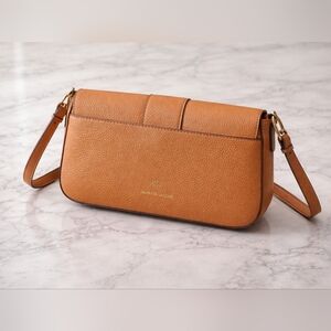 Nanette Lepore Fiona Flap‎ Baguette Vegan Leather Bag Purse New